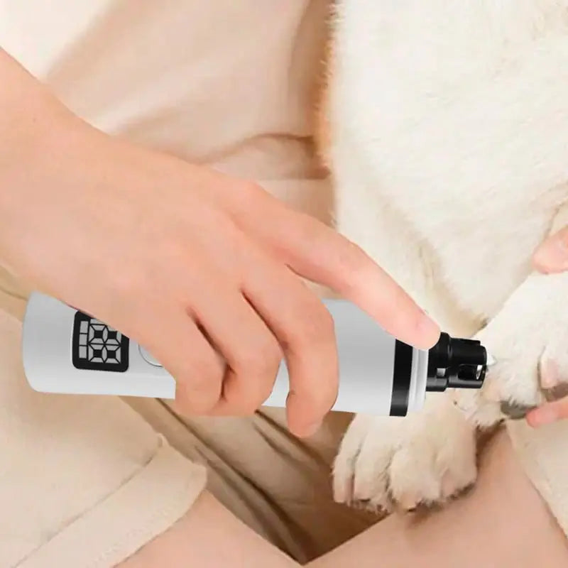 PetGrinder Elektrischer LED Nagelschleifer für Haustiere