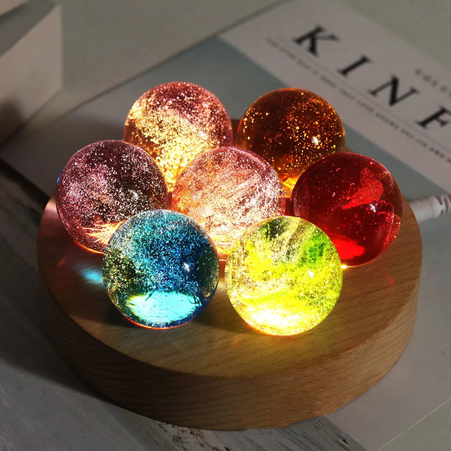 LightLuxury Bunte Gläser