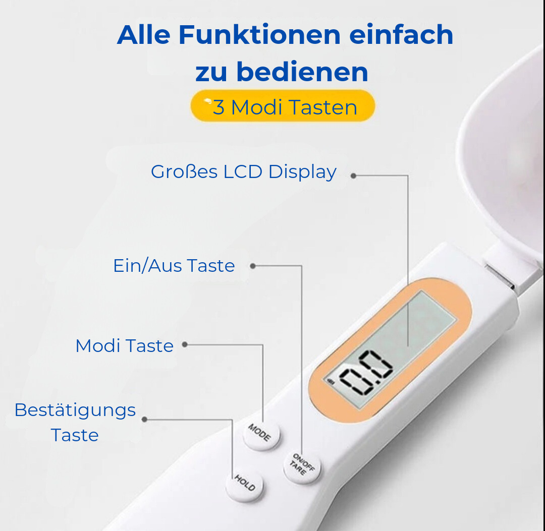 DigitalSpoon, digitale Löffelwaage