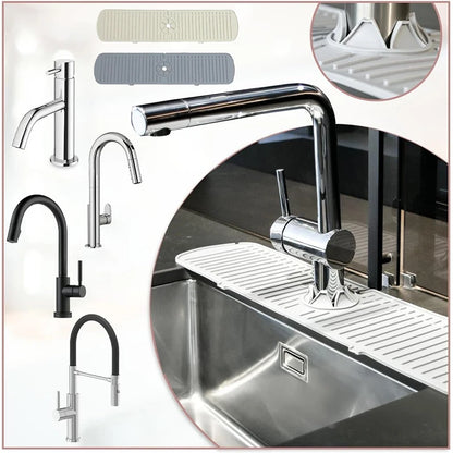 SplashGuard Spritzschutz für die Spüle, Wasserhahnmatte