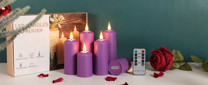 FlamelessCandle wiederaufladbare LED-Kerzen