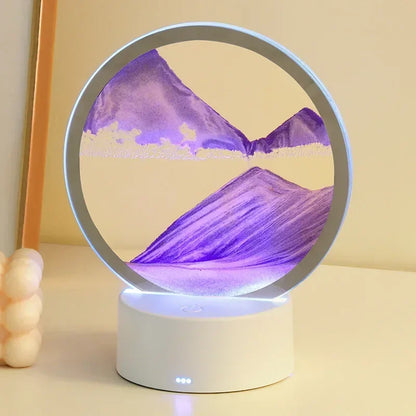 LightHourglass 3D-Sandlandschaftslampe