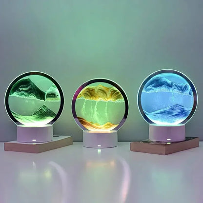LightHourglass 3D-Sandlandschaftslampe