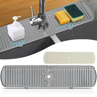 SplashGuard Spritzschutz für die Spüle, Wasserhahnmatte